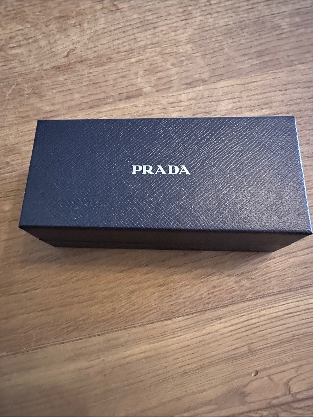 Prada Black Sunglasses Box – Luxury Protective Case (Authentic)